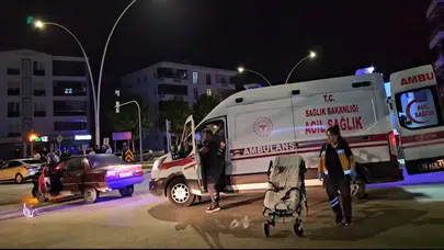 Çorum'da alkollü sürücünün karıştığı olayda bir kişi yaralandı