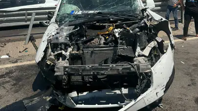 Cizre'de trafik kazası: 2'si çocuk 5 kişi yaralandı