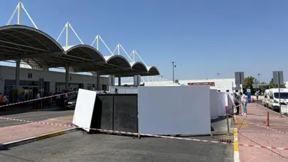 Antalya Havalimanı'nda kadın cinayeti! Emekli polis dehşet saçtı