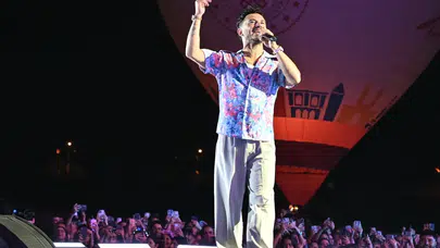 Nevşehir Kültür Yolu Festivali'nde Buray konser verdi