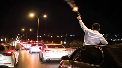 Sancaktepe'de düğün konvoyunda havaya ateş açan şüpheliye ev hapsi