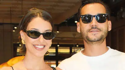 Dilan Çiçek Deniz ve Birkan Nasuhoğlu'ndan aşk dolu Etiler turu