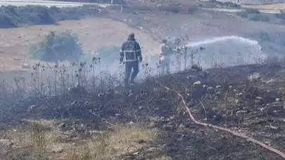 Hatay'da Korkutan Alevler: Ekipler Zamanla Yarıştı!