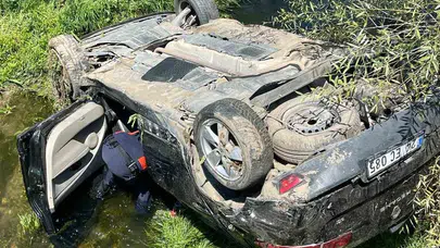 Bayburt'ta cenazeye gidenler kaza yaptı: 5 yaralı