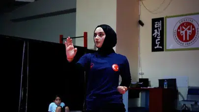 Dünya Tekvando Poomsae Şampiyonası öncesi Türk bayrağını zirveye taşıma yemini