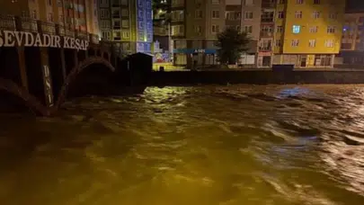 Giresun Karabulduk'ta sel baskınında kaybolan 2 kişi aranıyor