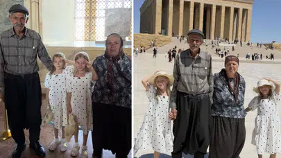 Yıllar süren hasret mutlu sonla bitti, ilk ziyaret Anıtkabir'e oldu