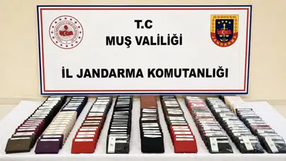 Muş'ta 825 bin TL değerinde taklit ürün ele geçirildi