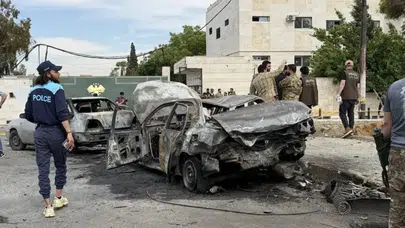 Güney Suriye'de sıcak gelişme: İsrail İHA'sı araç hedef aldı!
