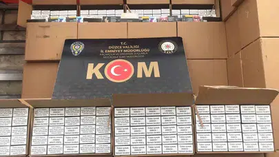 Polis ve jandarma el ele verdi: Düzce’de kaçakçılıkla mücadele sürüyor