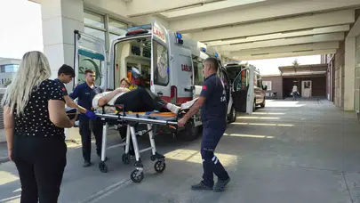 Adıyaman'da trafik kazası: Bariyerlere çarpan otomobilin sürücüsü yaralandı