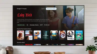 Google TV’den ücretsiz içerik devrimi: 10 binden fazla film ve dizi ekrana geliyor
