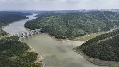 İstanbul'un barajlarında su kaybı sürüyor: doluluk yüzde 44,34