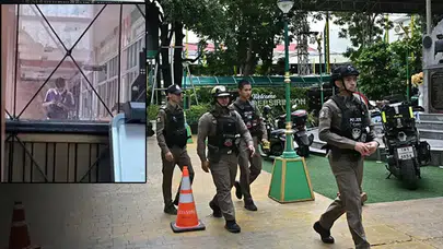 Okul bahçesi kan gölüne döndü: Tayland'da silahlı saldırı alarmı