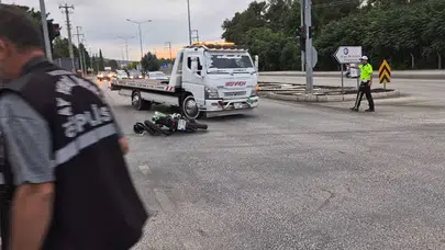 Burdur'daki kazada ağır yaralanan motosiklet sürücüsü hayatını kaybetti