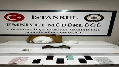 Esenyurt'ta zehir tacirlerine darbe: Kilolarca uyuşturucu ele geçirildi