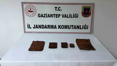 Gaziantep'te tarihî eser operasyonu: İbranice yazılı 5 cilt ele geçirildi