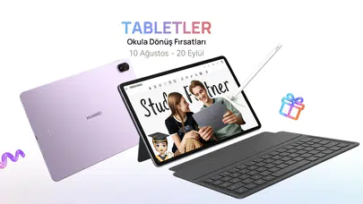 Huawei’den okula dönüş dönemine özel tablet indirimi ve hediye fırsatı