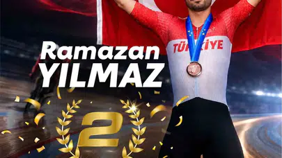 Türk bisikletinde tarihi başarı: 21 yaşındaki milli sporcu dünya ikincisi oldu
