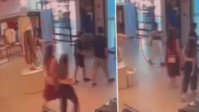 Mağazadan binlerce liralık ürünü alıp kaçmaya çalışan ressam yakalandı