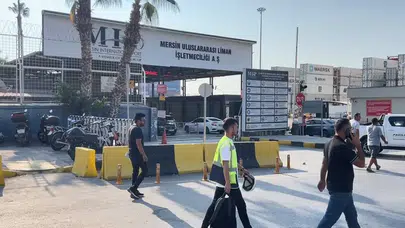Mersin Limanı'nda kimyasal alarmı: Operasyonlar durduruldu, saha boşaltıldı