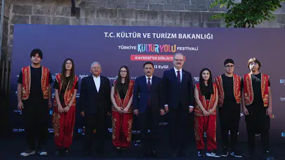 185 etkinlik, 34 lezzet durağı: Türkiye Kültür Yolu Festivali Kayseri’de açıldı