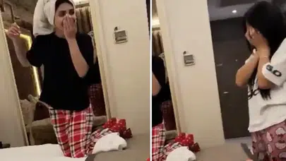 Üniversite gezisinde şaşırtan anlar: Yan odadan gelen sesler herkesi şaşkına çevirdi