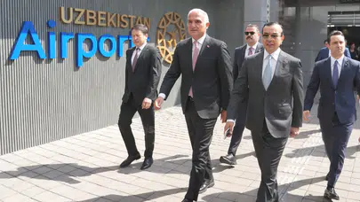 Bakan Ersoy, Özbekistan'ın bağımsızlığının 35. yıl dönümünde Taşkent'te