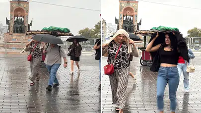İstanbul'da sabah sürprizi! yağmur vatandaşları hazırlıksız yakaladı
