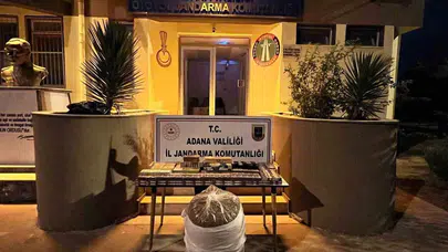 Adana'da otoyolda nefes kesen operasyon: Kaçak tütün sevkiyatına jandarma engeli