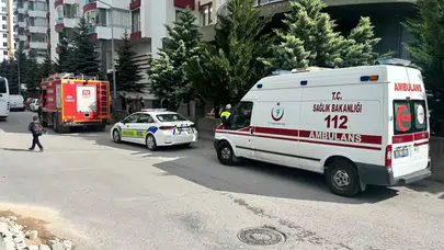 Restoranın mutfağında çıkan yangın paniğe neden oldu