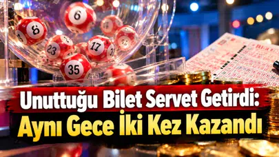 Unutkanlığı hayatının fırsatına dönüştü: Aynı sayılarla iki kez milyoner oldu!