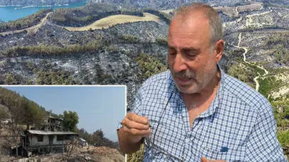Kozan'daki yangında evini kaybetti, acı haberi hastanede aldı