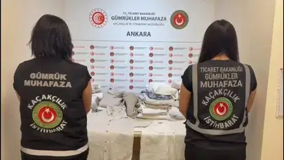 Ankara'da kaçakçılara darbe: 31 kiloyu aşkın uyuşturucu ele geçirildi