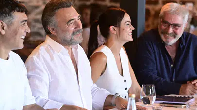 Hamal dizisinin oyuncuları okuma provasında buluştu