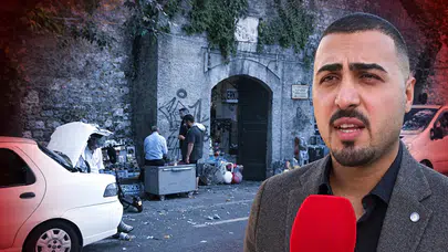 Fatih döneminden kalan Galata Bedesteni bakımsızlıkla boğuşuyor