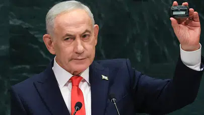 Netanyahu neden çağrı cihazı gösterdi, hangi saldırıya gönderme yaptı, BM ne dedi?