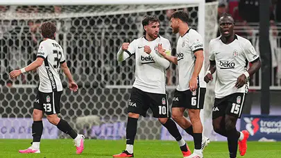 Dolmabahçe'de gol fırtınası: Siyah-beyazlılar derbi öncesi gövde gösterisi yaptı