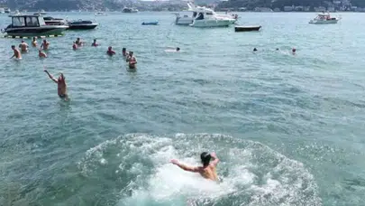 Beykoz'da yüksek dalga alarmı: Denize girişler iki gün yasaklandı