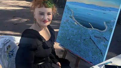 Dev İstanbul Kilyos'ta sanatseverlerle buluştu