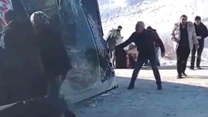 Ardahan'dan Sarıkamış için yola çıktılar, Kars’ta devrildiler!