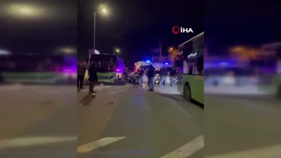 Yolcu otobüsüyle otomobil çarpıştı... Arnavutköy’de feci kaza, yaralılar var!
