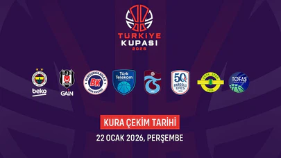 Türkiye Kupası’nda 8 takım netleşti: Kura 22 Ocak’ta, dörtlü final Sinan Erdem’de
