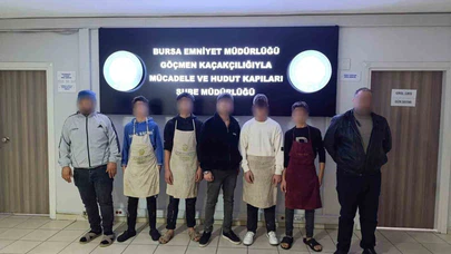 Bursa’da çocuk yaşta kaçak işçilere operasyon... Küçük eller büyük işlerde yakalandı!
