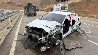 Cizre-Şırnak yolunda 'Son anda' kurtuluş... Rampada gaz, virajda fren tutmadı!