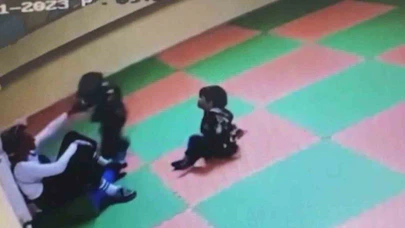 Miniklerin oyun alanı, korku sahnesi! Kreşte şiddet iddiası