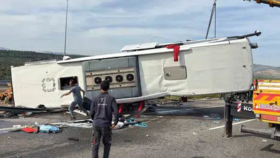 Manisa'da yaşanan facia güvenlik kamerasında: 11 kişinin öldüğü kazanın sebebi ortaya çıktı