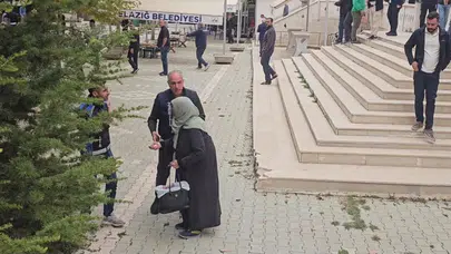 Zabıtayı gördü bir anda iyileşti! O anlar kamerada
