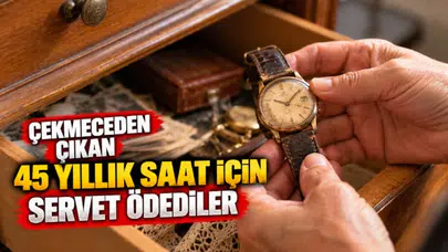 Çekmecede unutulan 45 yıllık miras servet çıktı: Rekor fiyata satıldı!
