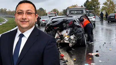 Düzce'de zincirleme kaza: Üsküdar Belediye Başkan Vekili Dündar Ziya Gültekin hastaneye kaldırıldı